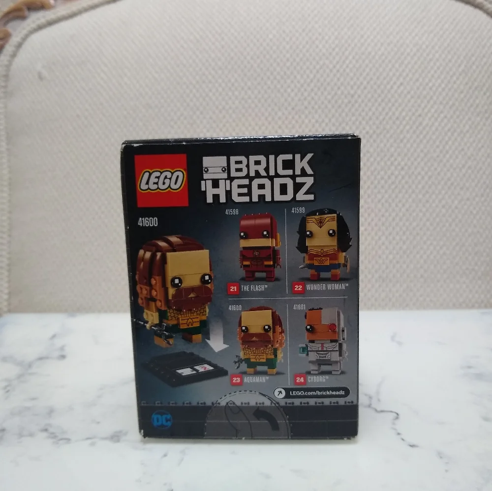 LEGO BrickHeadz Aquaman (41600) - Brand New Factory Sealed